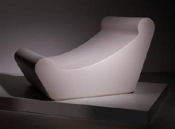 A 'Dolfi' lounge chair by 
																			Patrick Rampelotto
